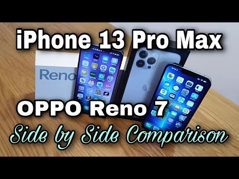 iPhone 13 Pro Max vs Oppo Reno 7 | Full Specs & Comparisons | Camera & Sound Test!