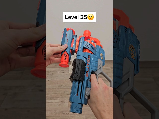 Vídeo relacionado con Nerf Elite SD-1 Blaster de 2,0 voltios con 6 Dardos y rieles de Paso, Juguete para Interior y Exterior, Alcance de hasta 27 Metros, Ampliable con Accesorios, para niños a Partir de 8 años