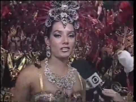 Rainha Da Bateria Da Grande Rio Monica Carvalho 2001