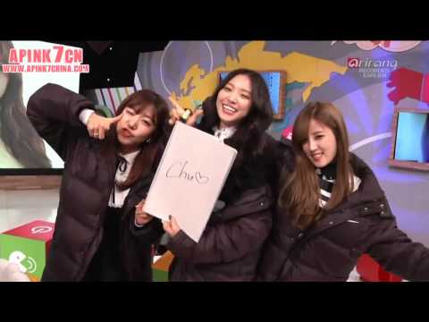 [HD中字] 141216 ArirangTV AfterSchoolClub Apink Behind [Apink7china]