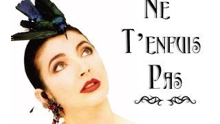 Kate Bush - Ne T&#39;enfuis Pas (with lyrics and English subtitles)