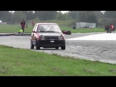 Wrocławska Liga Time Attack 2014 - IX Runda - Krzysztof Trybus - Fiat CC - Kryształ Rally Team