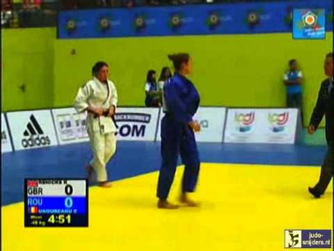 Judo 2013 European Open Women Lisbon: Renicks (GBR) - Ungureanu (ROU) [-48kg] bronze