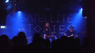 A piece of Satellite Stories performing The Tune of Letting Go live at Bitterzoet Amsterdam