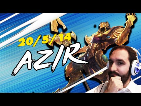 MELHOR Jogo de Azir na Stream de 24h