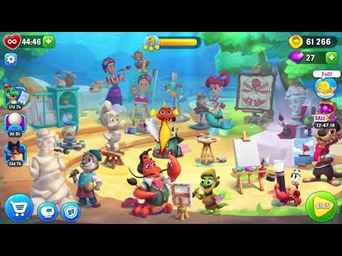 Fishdom 6165 Level - 19 moves - NO BooSTERS