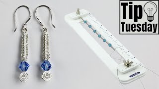 Macrame Wire Drop Earrings Tutorial