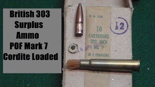 British 303 Surplus Ammo with Cordite- A Brief History