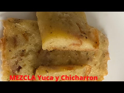 Panecico o pan de YUCA con chicharrón Dominicano - Es una delicia 😋 2020