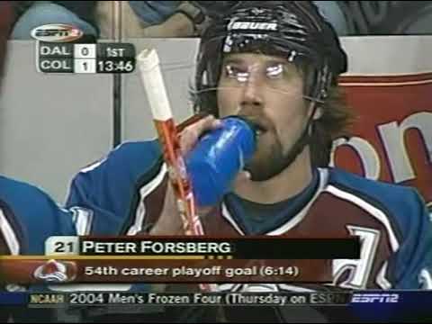 NHL 2004 04 07 04 Stars at Avalanche gm 1