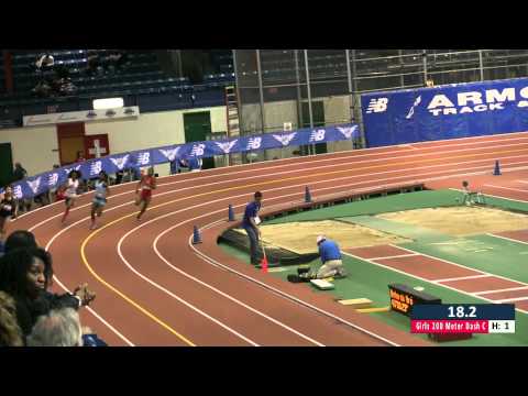 Girls 200m Final Section 1 - New Balance Nationals Indoor 2014