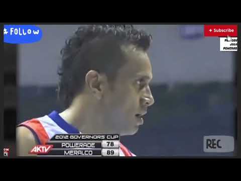 POWERADE VS. MERALCO  2012 PBA GOVERNORS CUP - 4th Quarter
