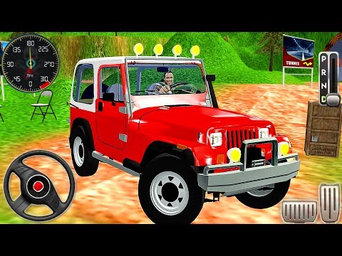 Offroad Land Cruiser Jeep Drive - Real 4x4 SUV Hill Simulator - Android GamePlay