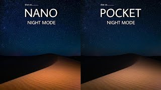 DJI OSMO NANO VS DJI OSMO POCKET 3 | NIGHT MODE | Camera Test 