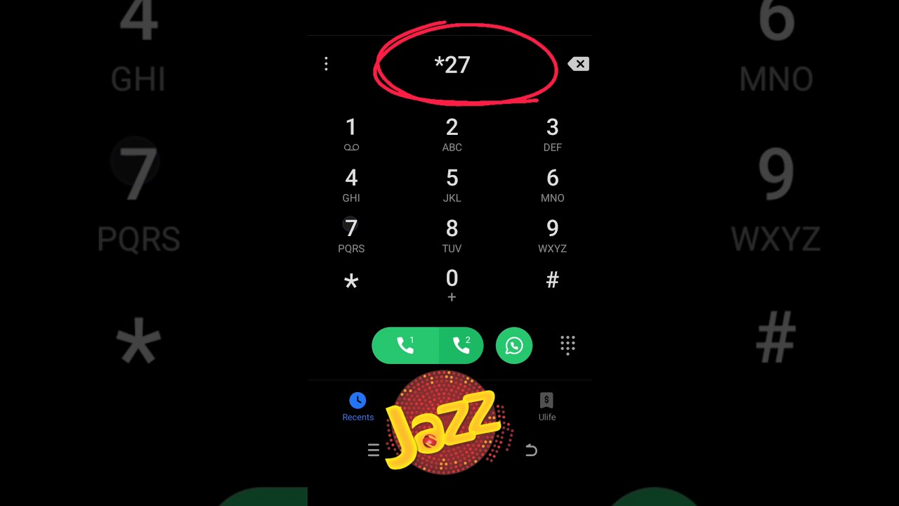 Jazz Balance Saving Code