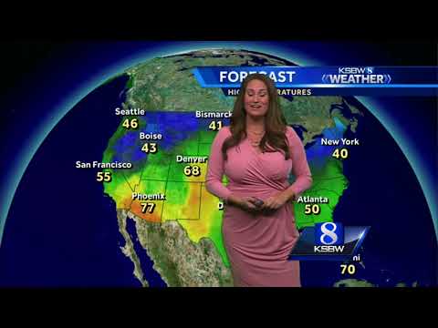 Wednesday p.m KSBW Weather Forecast 01.17.18