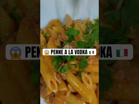 😱 PENNE a la VODKA 🇮🇹 #chefroberta #pasta #recetas