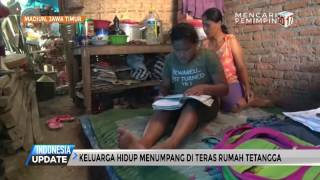 Ibu & 2 Anak Ini Hidup Menumpang di Teras Tetangga