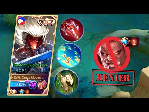 THE BEST SABER PLAYER GAMEPLAY ( ENEMY AUTO DELETE) PLEASE TRY TO USE SABER