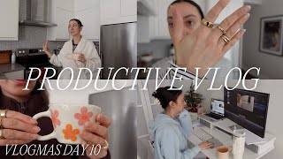 last productive vlog of 2025!! a few busy days before Christmas + Oura ring review 🎄✨ VLOGMAS DAY 10