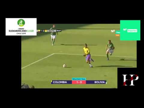 Colombia vs Bolivia (1-0) Sudamericano Sub20 Chile2019 |RESUMEN| (MovistarDeportes)