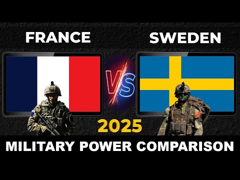 France vs Sweden Military Power 2025 | Sweden vs France Military Power 2025 | Defense Tube
