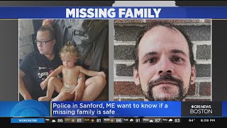 Police in Sanford, Maine looking for missing two-year-old girl and her parents