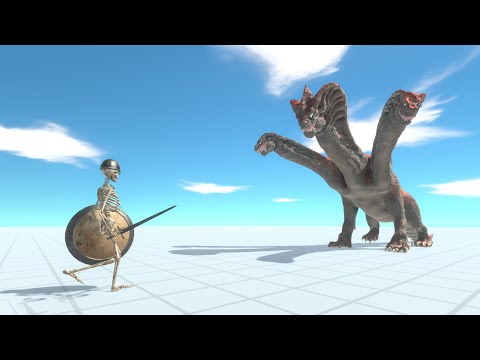 SKELETON WARRIOR vs EVERY UNIT Animal Revolt Battle Simulator