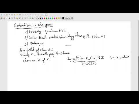 Olivier Haution. The cobordism ring of algebraic involutions