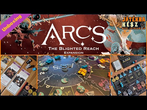 ARCS – Dobozbontás | Galaktikus hatalmi harc Cole Wehrle világában - Játékra kész / Play Right Away