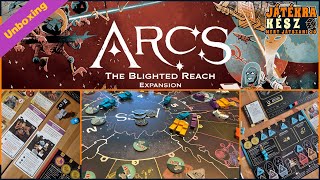 ARCS – Blighted Reach Expansion Unboxing | Epikus kampány és új frakciók!