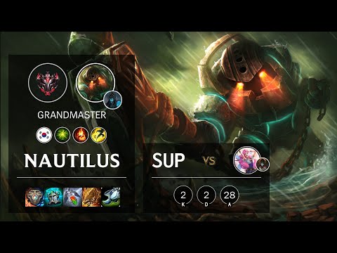 Nautilus Support vs Seraphine - KR Grandmaster Patch 10.22