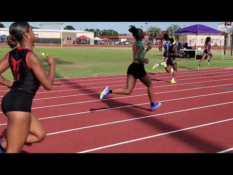 North Florida RoadRunners Girls 200m (13-14 Year Old) Heat 2