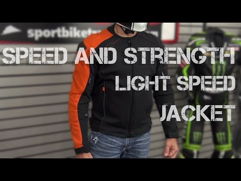 Speed and Strength Light Speed Textile Jacket Review from Sportbiketrackgear.com