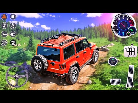 Offroad SUV 4x4 Racing Simulator - Hammer Jeep Mountain Driving 3D - Android GamePlay #4
