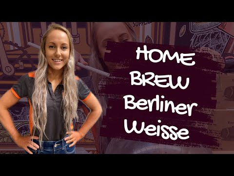 Hausgemachtes Mangrove Jack's Himbeer-Berliner Weisse. Anleitung zum Hausbrauen.