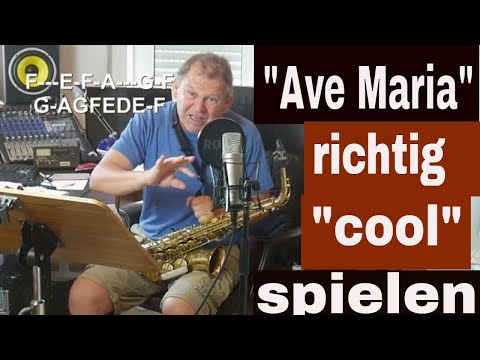 Ave Maria, Schubert, Saxophon, Erklärvideo