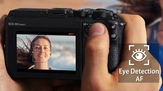 Video 2 of Product Canon EOS M6 Mark II APS-C Mirrorless Camera (2019)