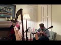Silent Night / The First Noel (ft. Kate Twiss) | Harp & Guitar