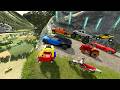 Racing Random Cars Through Forest And Mountains