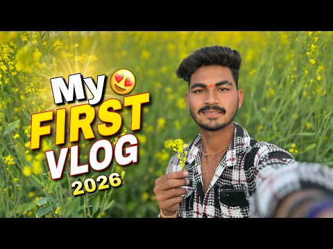 MY FIRST VLOG ||  2026 🥺