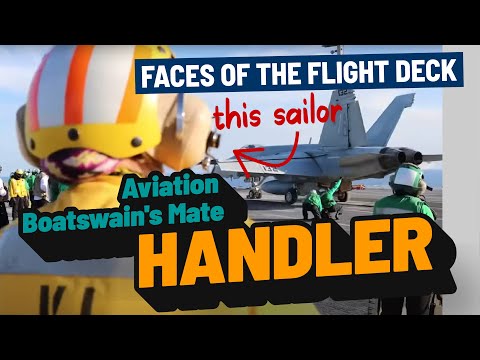 Meet a "Handler" aboard the aircraft carrier USS George Washington (CVN 73)