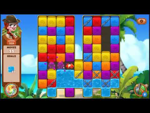 Lost Island Blast Adventure Level 329 - NO BOOSTERS 🏝️ | SKILLGAMING ✔️