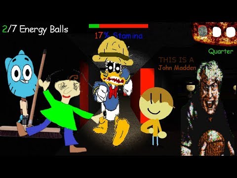 Donald Duck's Basics The Final Expedition Takeover Final Chapter - Baldi's Basics V1.4.3 Mod
