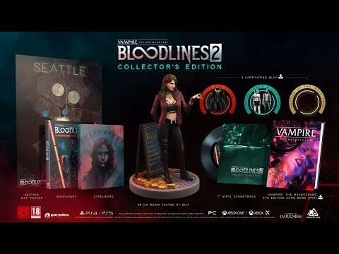 Upcoming: Vampire: The Masquerade - Bloodlines 2 Collector's Edition