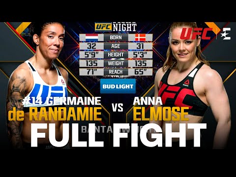 Germaine de Randamie vs Anna Elmose full fight