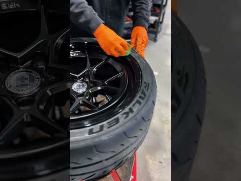 Mounting Falken Azenis RT660 Tires on HRE Wheels | Precision Performance Install