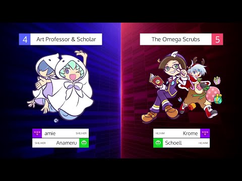 Amie/Anameru vs. Krome/Schoell | Winners Round 2 - 2x2 Puyo/Tetris Doubles 1