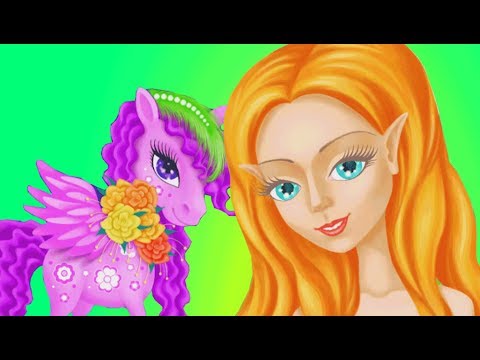 Fun Animals Care Princess Makeover - Fairyland Beauty Salon - Care Kids Games