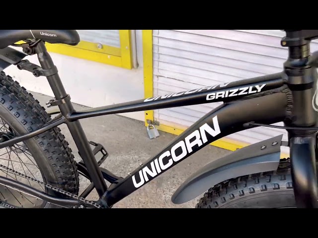 Велосипед Фетбайк Grizzly Рама алюміній Розмір рами 17 Розмір колес 26 Підходить на зріст від 140 до 175 см Чорний 